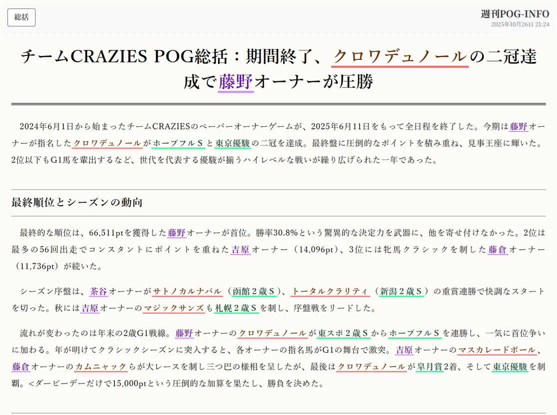 総括記事 サンプル